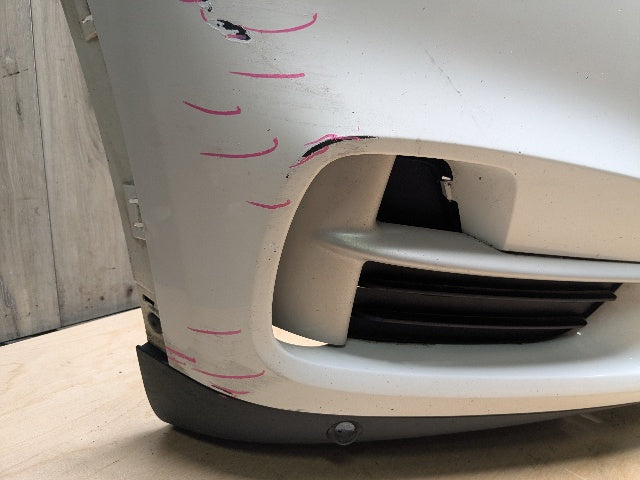 NOTE* 14-18 OEM BMW F15 X5 Front Bumper Cover w/ Upper Lower Grilles White 300