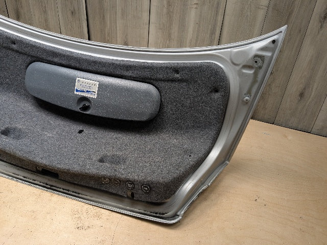 *00-06 OEM BMW E46 325 328 330 M3 Rear Trunk Lid Panel Deck Shell Silver 354