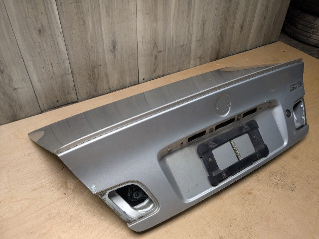 *00-06 OEM BMW E46 325 328 330 M3 Rear Trunk Lid Panel Deck Shell Silver 354