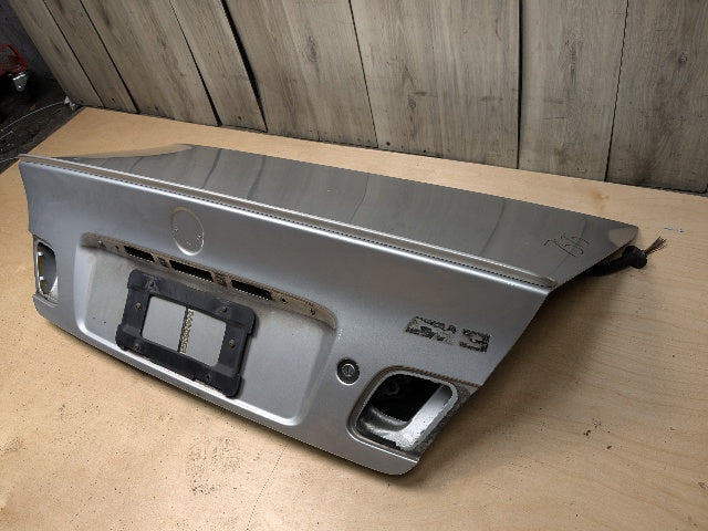 *00-06 OEM BMW E46 325 328 330 M3 Rear Trunk Lid Panel Deck Shell Silver 354