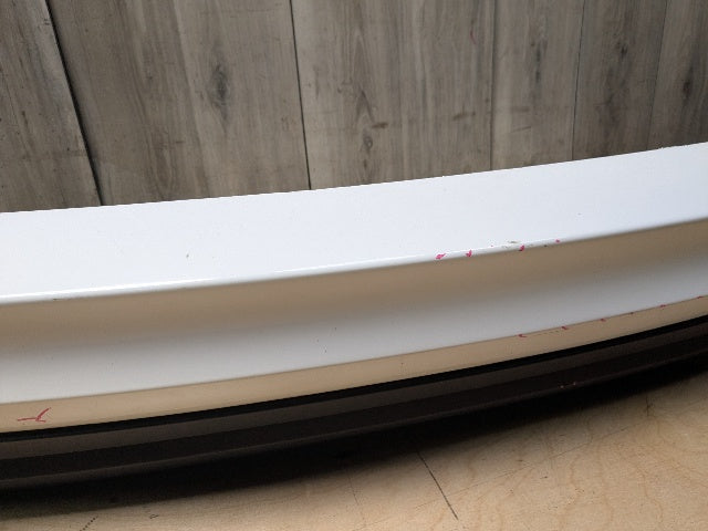14-18 OEM BMW F15 X5 Rear Bumper Cover PDC Holes w/ Diffuser N55 N57 White 300