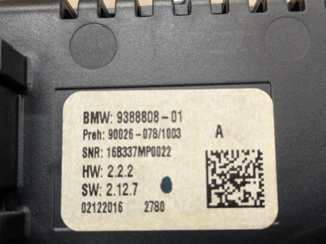 WEAR* 14-19 OEM BMW F15 F16 F85 X5 X6 AC Heater Control Panel Radio Media Switch