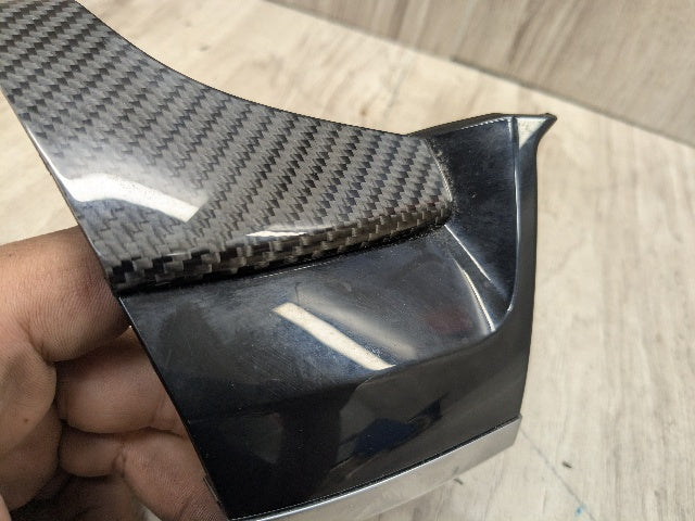 OEM BMW F15 F16 F85 F86 X5 X6 Left Driver Dashboard Trim CARBON FIBER