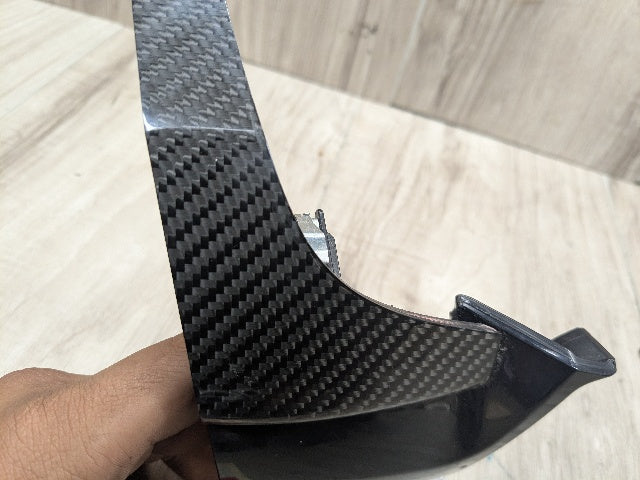 OEM BMW F15 F16 F85 F86 X5 X6 Left Driver Dashboard Trim CARBON FIBER