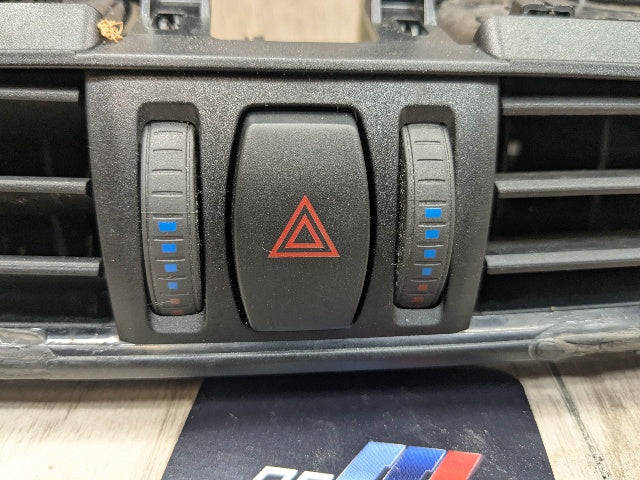 14-19 OEM BMW F15 F16 F85 F86 X5 X6 Dash Center Hazard Button AC Air Vent Grille