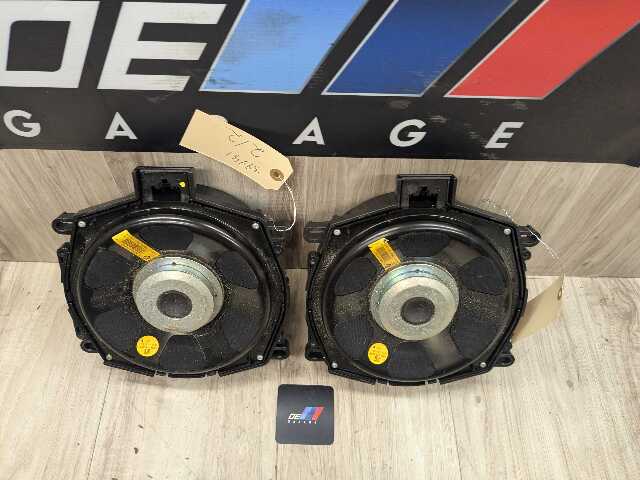 12-19 OEM BMW F16 F26 X4 X6 Left Right Side Sub Subwoofer Audio Speaker SET HIFI