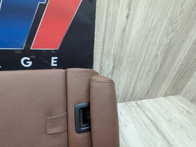*15-18 OEM BMW F86 X6M REAR Seat Center Armrest Headrest Cup Holder ARAGONBRAUN