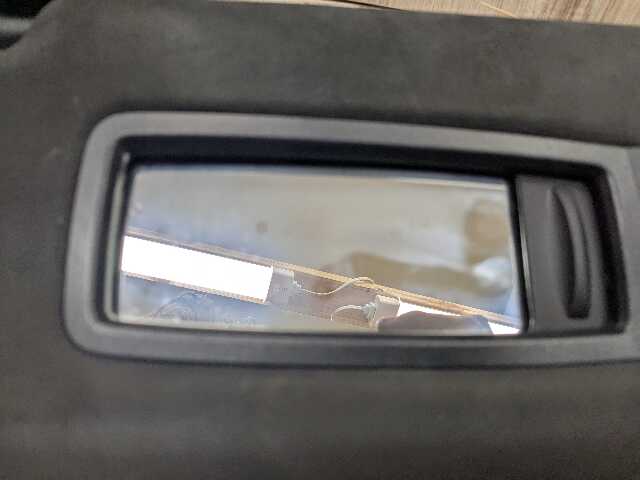 15-19 OEM BMW F16 F86 X6 X6M Left Right Leather ALCANTARA Interior Sun Visor SET