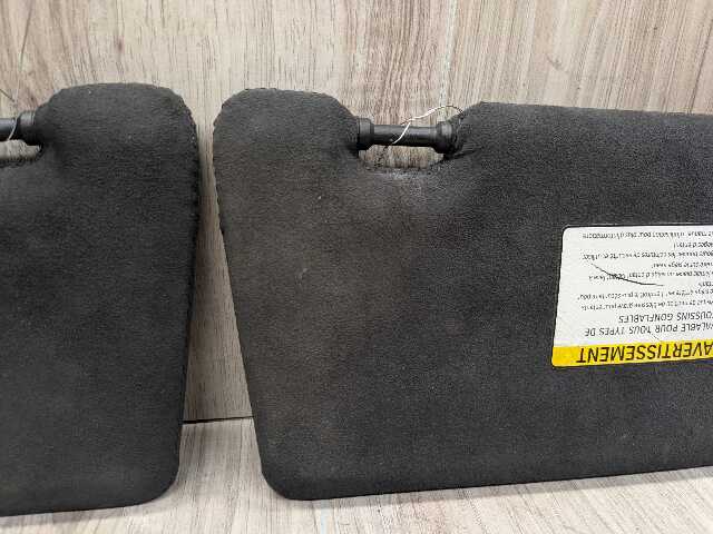 15-19 OEM BMW F16 F86 X6 X6M Left Right Leather ALCANTARA Interior Sun Visor SET