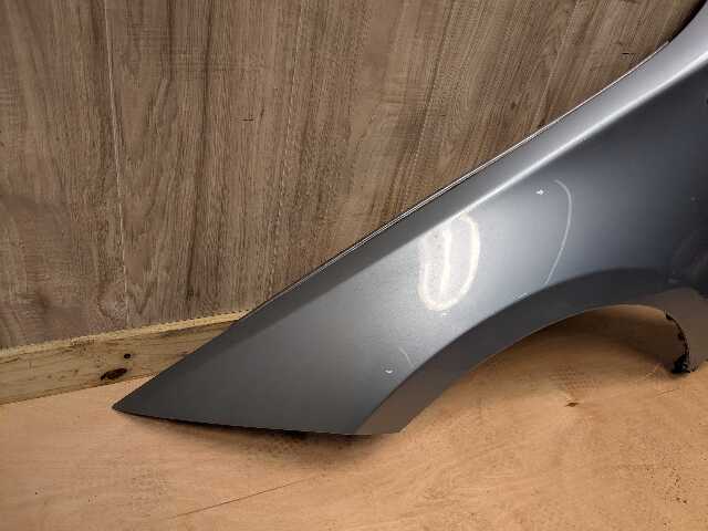 08-13 OEM BMW E82 E88 128 135 Left Driver Side Fender Panel Blue 896