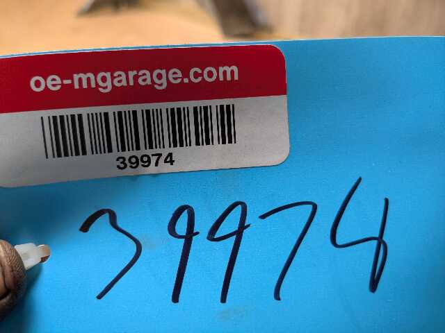 08-13 OEM BMW E82 E88 128 135 Right Passenger Side Fender Panel Blue 896