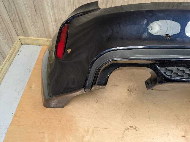 *15-18 OEM BMW F86 X6M M Rear Bumper Cover w/ Diffuser COMPLETE Black 416