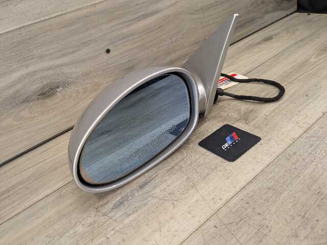 *01-06 OEM BMW E46 M3 Left Driver Exterior Side Mirror Assembly Silver 354