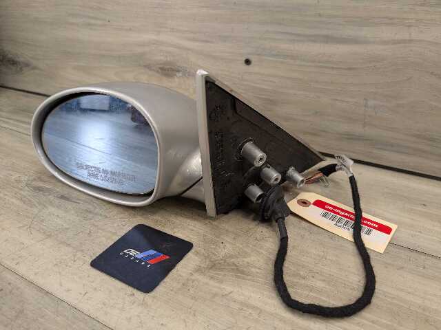 *01-06 OEM BMW E46 M3 Left Driver Exterior Side Mirror Assembly Silver 354