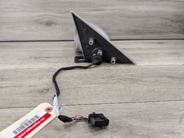 *01-06 OEM BMW E46 M3 Left Driver Exterior Side Mirror Assembly Silver 354