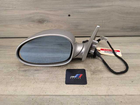 *01-06 OEM BMW E46 M3 Left Driver Exterior Side Mirror Assembly Silver 354