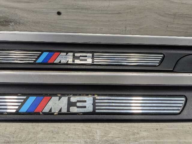 *01-06 OEM BMW E46 M3 Convertible Coupe Left Right Door Sills Cover Trim Pair