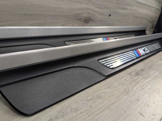 *01-06 OEM BMW E46 M3 Convertible Coupe Left Right Door Sills Cover Trim Pair