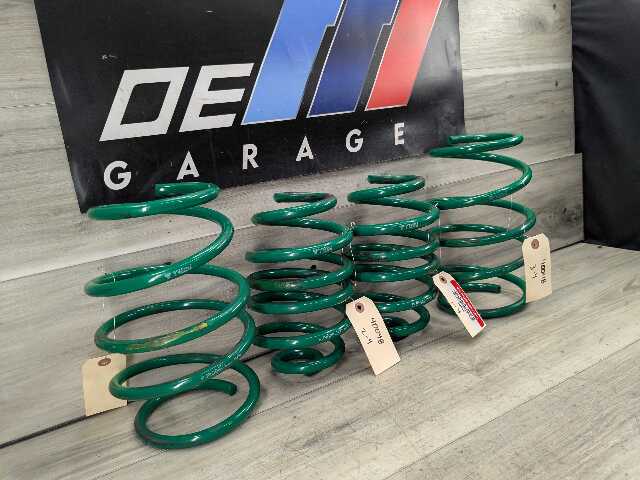 *01-06 TTEIN BMW E46 M3 Front Rear Left Right Lowering SPORT Springs SET Green