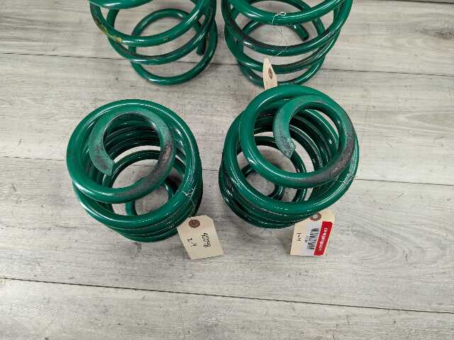 *01-06 TTEIN BMW E46 M3 Front Rear Left Right Lowering SPORT Springs SET Green