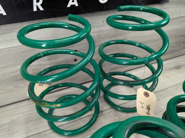 *01-06 TTEIN BMW E46 M3 Front Rear Left Right Lowering SPORT Springs SET Green