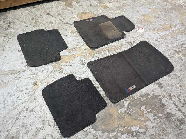 *01-06 OEM BMW E46 M3 Front Rear Left Right Weather Carpet Floor Mats SET