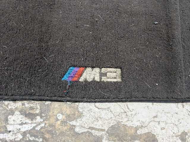 *01-06 OEM BMW E46 M3 Front Rear Left Right Weather Carpet Floor Mats SET