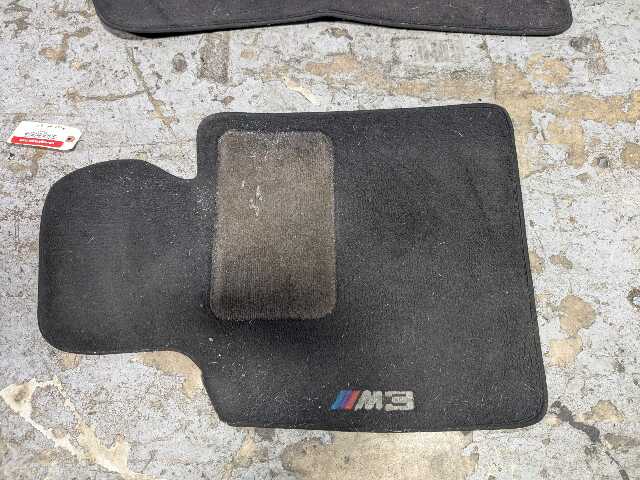*01-06 OEM BMW E46 M3 Front Rear Left Right Weather Carpet Floor Mats SET