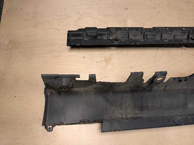 *14-18 OEM BMW F15 X5 Left Driver Side Skirt Rocker Panel Molding w/ Bracket