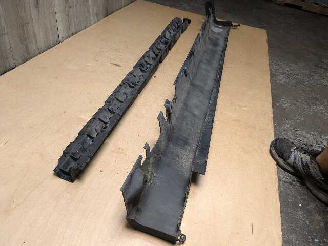 *14-18 OEM BMW F15 X5 Left Driver Side Skirt Rocker Panel Molding w/ Bracket