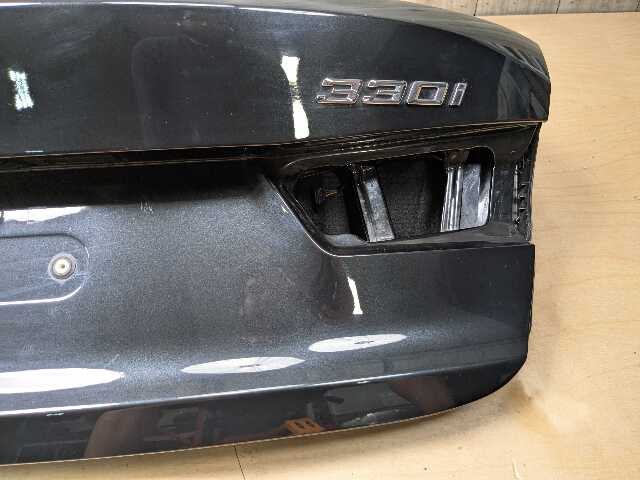 19-25 OEM BMW G20 G80 330 M340 M3 Rear Trunk Lid Panel Deck Shell Black 475