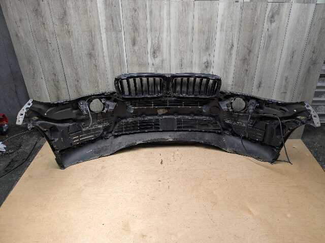 *14-18 OEM BMW F15 X5 BASE Front Bumper Cover w/ Upper Lower Grilles Gray A52