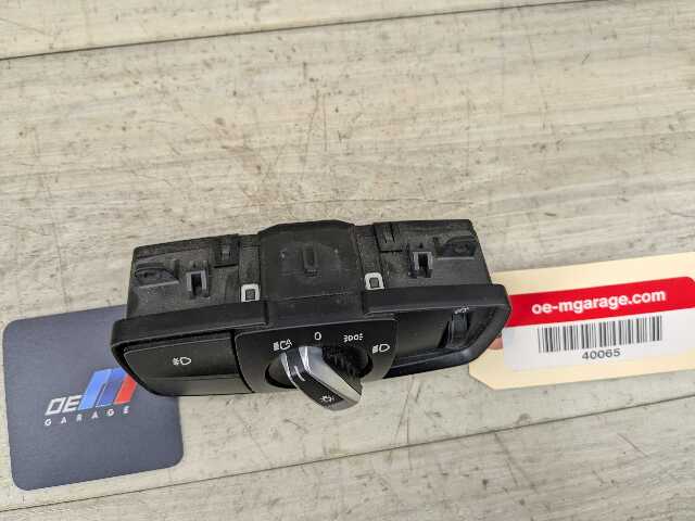 OEM BMW F15 F16 F85 F86 X5 X6 Headlight Switch Control Panel Light Module BLACK