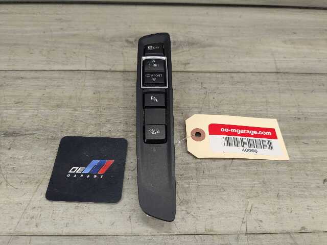 14-19 OEM BMW F15 F16 X5 X6 Center Console Traction Control Multi Switch Module
