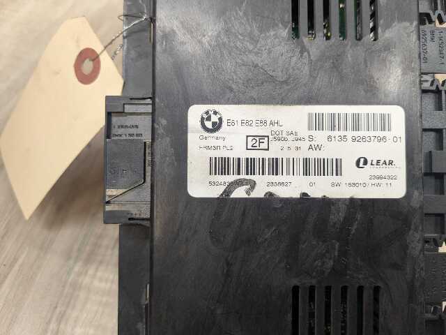 12-13 OEM BMW E82 E88 LCI 335i M3 AHL FRM FRM3R Footwell Light Control Module