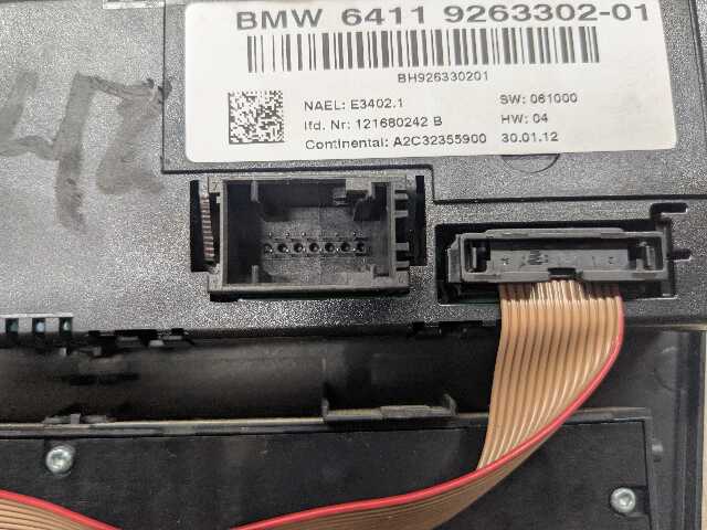 OEM BMW E82 E88 E90 E92 E93 M3 AC Air Conditioning Climate Control Switch Button