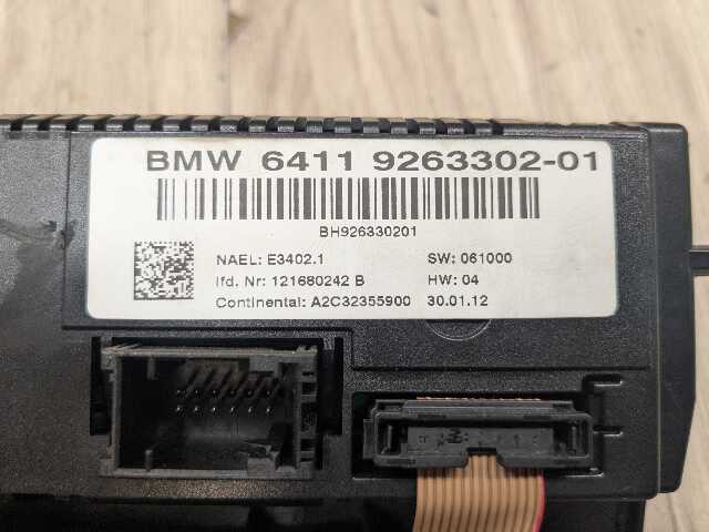 OEM BMW E82 E88 E90 E92 E93 M3 AC Air Conditioning Climate Control Switch Button