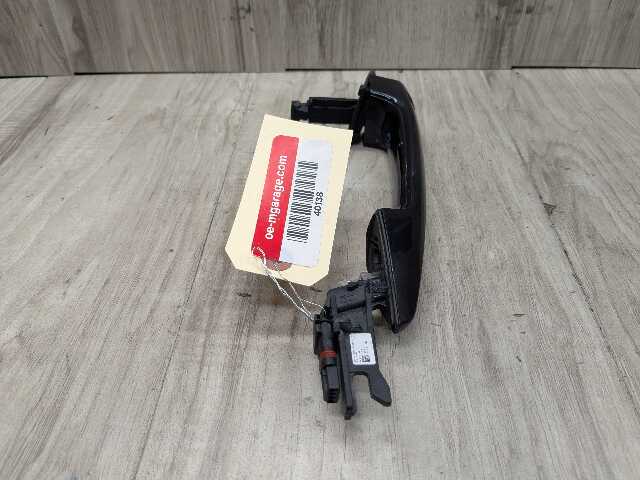 *OEM BMW F15 F16 F85 F86 X5 X6 Left Driver Door Handle COMFORT ACCESS Black 416