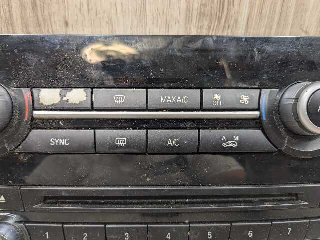 **OEM BMW F15 F16 F85 X5 X6 AC Climate Heater Control Panel Radio Media Switch