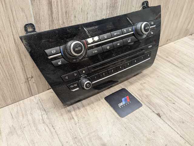**OEM BMW F15 F16 F85 X5 X6 AC Climate Heater Control Panel Radio Media Switch