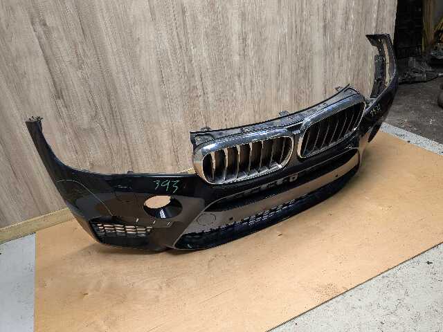 *15-18 OEM BMW F86 X6M M Front Bumper Cover w/ Upper Lower Grilles Black 416