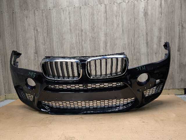 *15-18 OEM BMW F86 X6M M Front Bumper Cover w/ Upper Lower Grilles Black 416