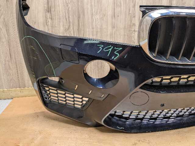 *15-18 OEM BMW F86 X6M M Front Bumper Cover w/ Upper Lower Grilles Black 416