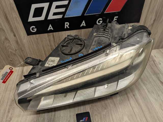 *14-15 OEM BMW F15 F16 F85 X5 X6 Left Driver Adaptive LED Headlight w Modules