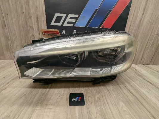 *14-15 OEM BMW F15 F16 F85 X5 X6 Left Driver Adaptive LED Headlight w Modules