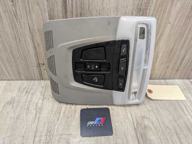 14-19 OEM BMW F15 F16 X5 X6 Headliner Roof Console Dome Light SOS Switch White