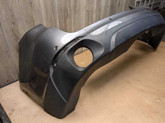 14-18 OEM BMW F15 X5 Rear Bumper Cover PDC Holes w/ Diffuser N55 N57 Gray A52