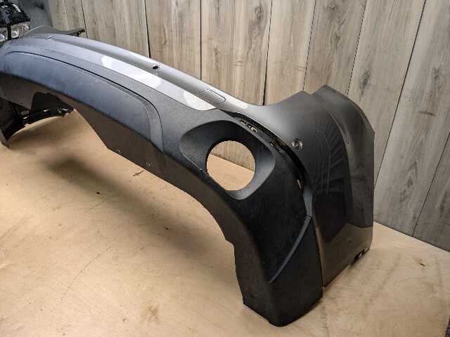 14-18 OEM BMW F15 X5 Rear Bumper Cover PDC Holes w/ Diffuser N55 N57 Gray A52