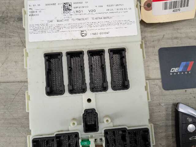 *14-19 OEM BMW F15 F16 F85 F86 X5 X6 Body Control Junction Box Module FEM + Key