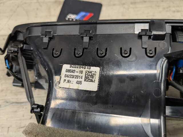 14-19 OEM BMW F15 F16 F85 F86 X5 X6 Dash Center Hazard Button AC Air Vent Grille